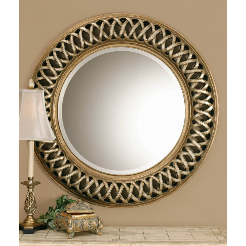 Astoria Grand Bambridge Round Plastic Wall Mirror & Reviews Wayfair